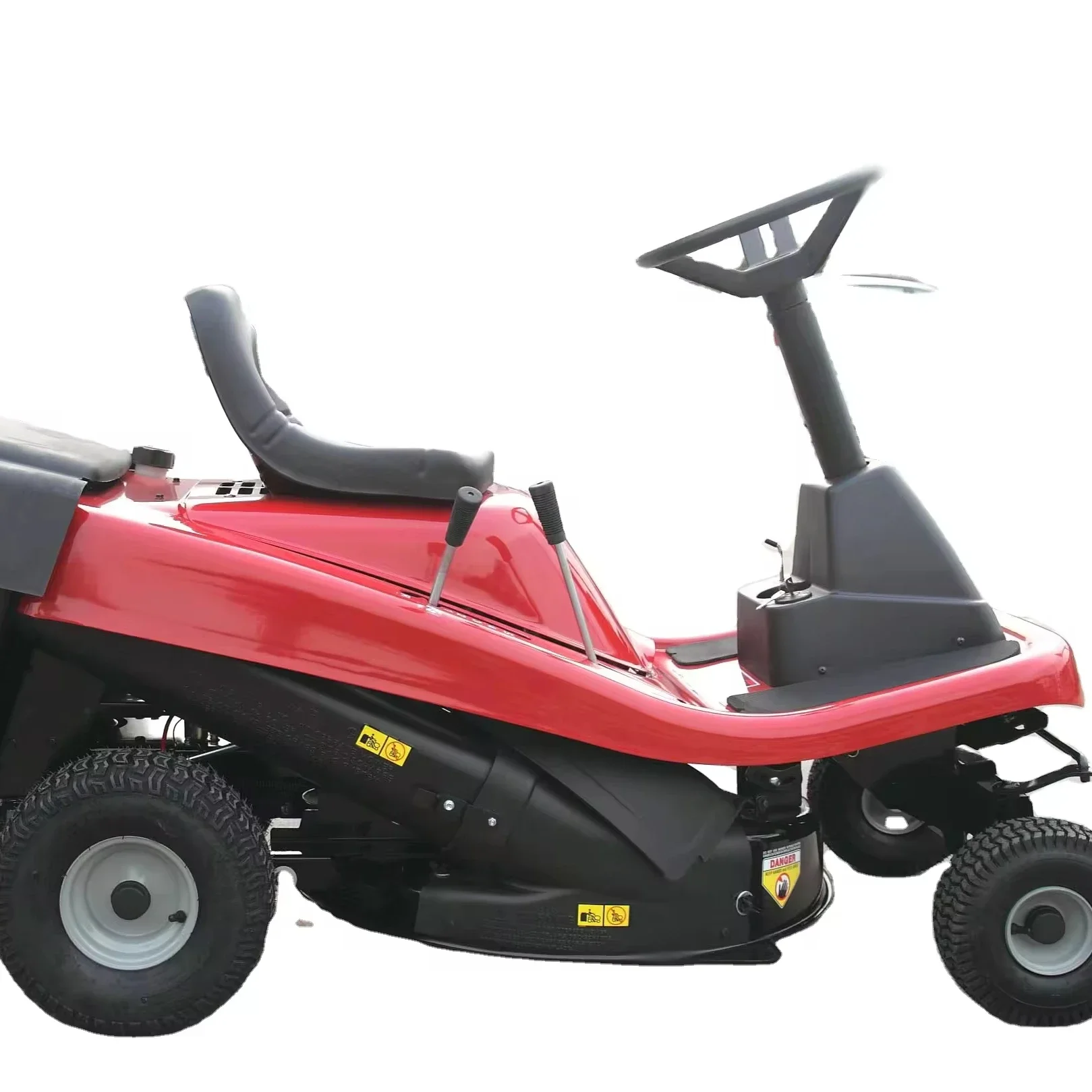 self-propelled fully automatic grass mower with grass assembly riding lawn mower tractor