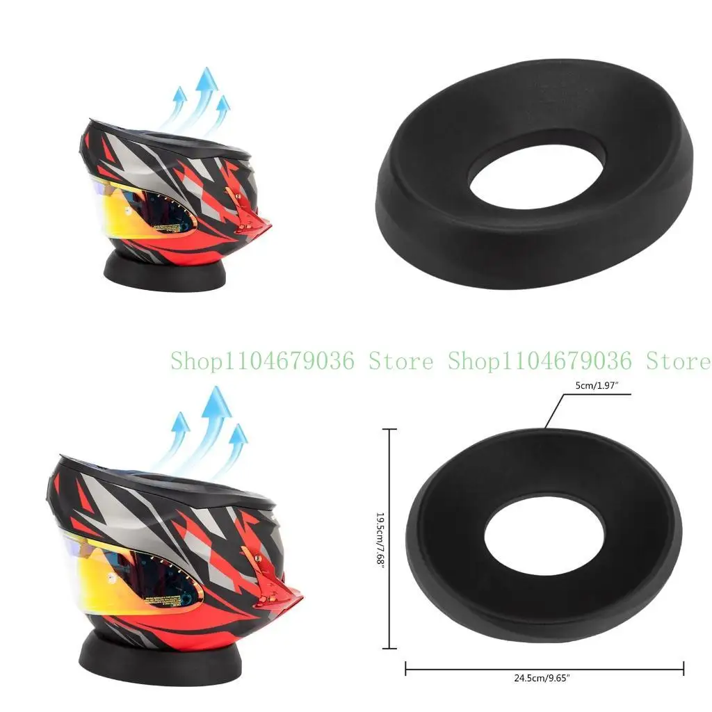 

652F Helmet Storage Display Holder Rack Helmet Stand Pad Helmet Service Pad