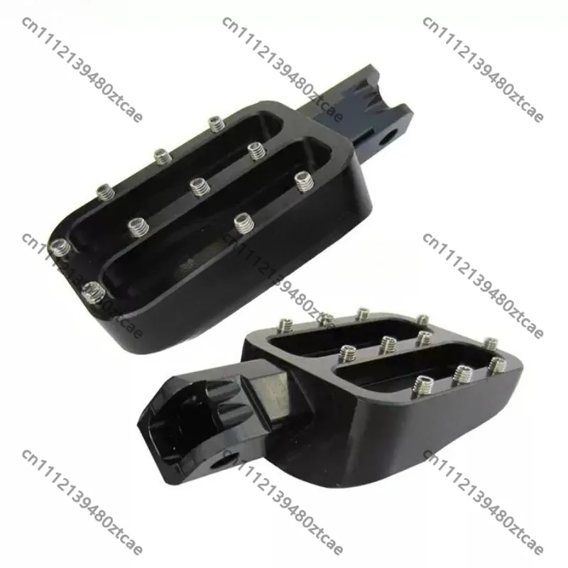 Motorcycle Dirt Bike Modified Aluminum Alloy Foot Pegs, Off-road Bike Footrest Pedal Replacement Upgrade Accessories