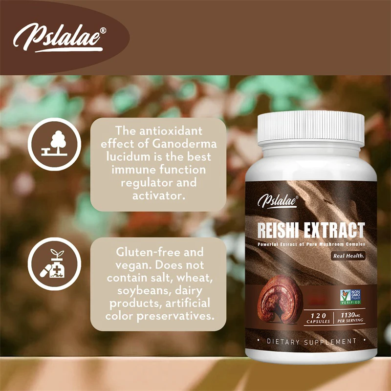 Reishi Extract - Improve Immunity, Promote Sleep Quality, and Relieve Anxiety