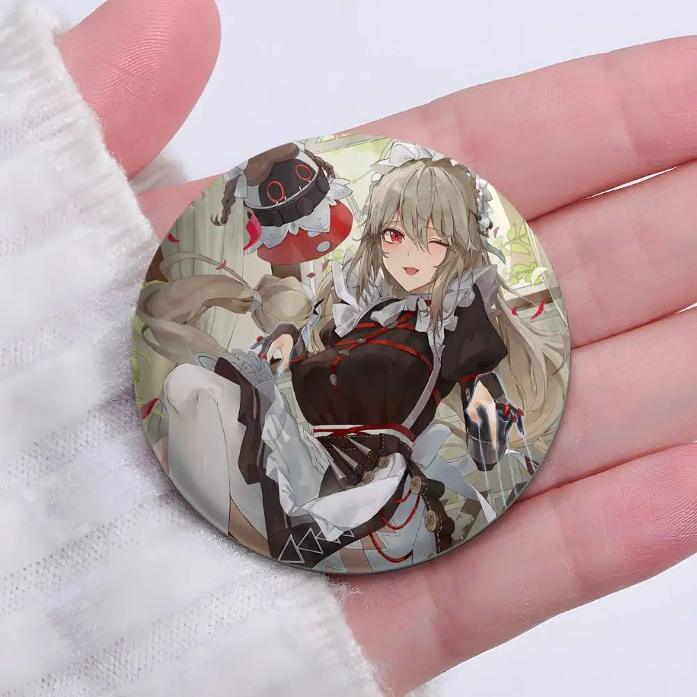 الكسندريما سيباستيان Zzz شارات مستديرة رائعة شارة دبابيس دبابيس الإبداعية للملابس قبعة ظهره هدية الملحقات #3