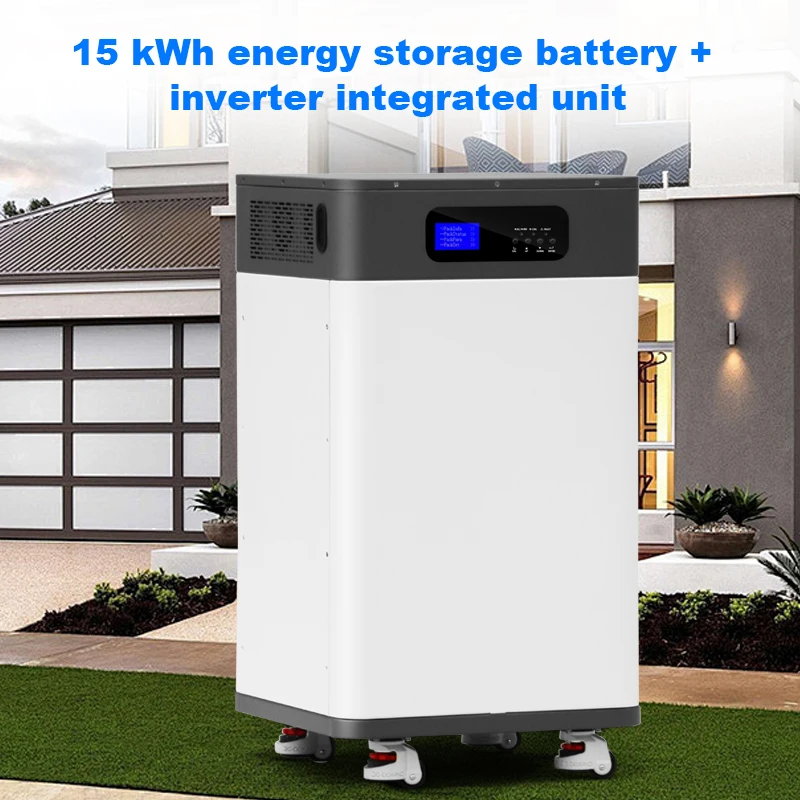 48V 300Ah LiFePO4 Stackable All-In-One Solar Energy Storage System BMS IP65 Protection Hybrid Grid Connection 20-30KW Output CAN
