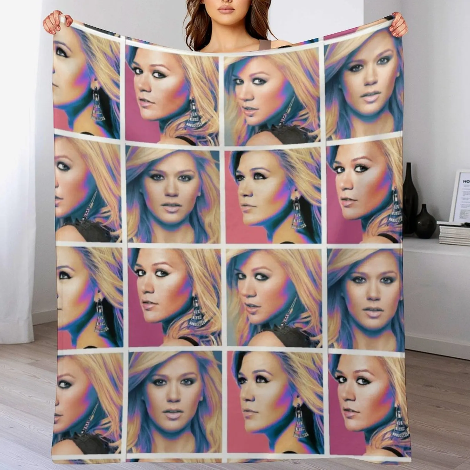 

KC GREATEST Throw Blanket Warm Flannel Blanket for Couch Chair Bedroom