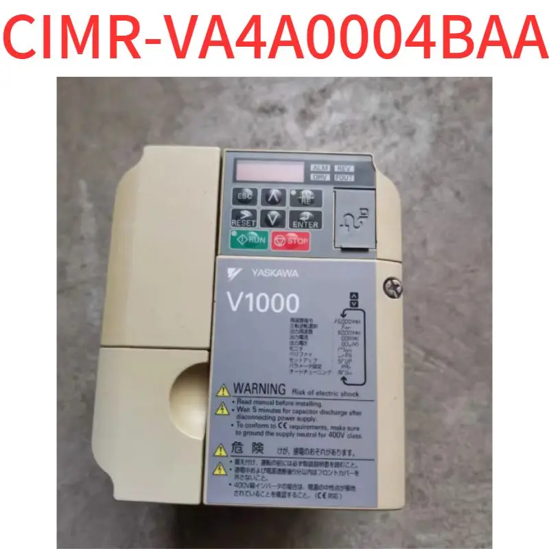 

Second-hand test OK CIMR-VA4A0004BAA Inverter 1.5kw/0.75kw-380v