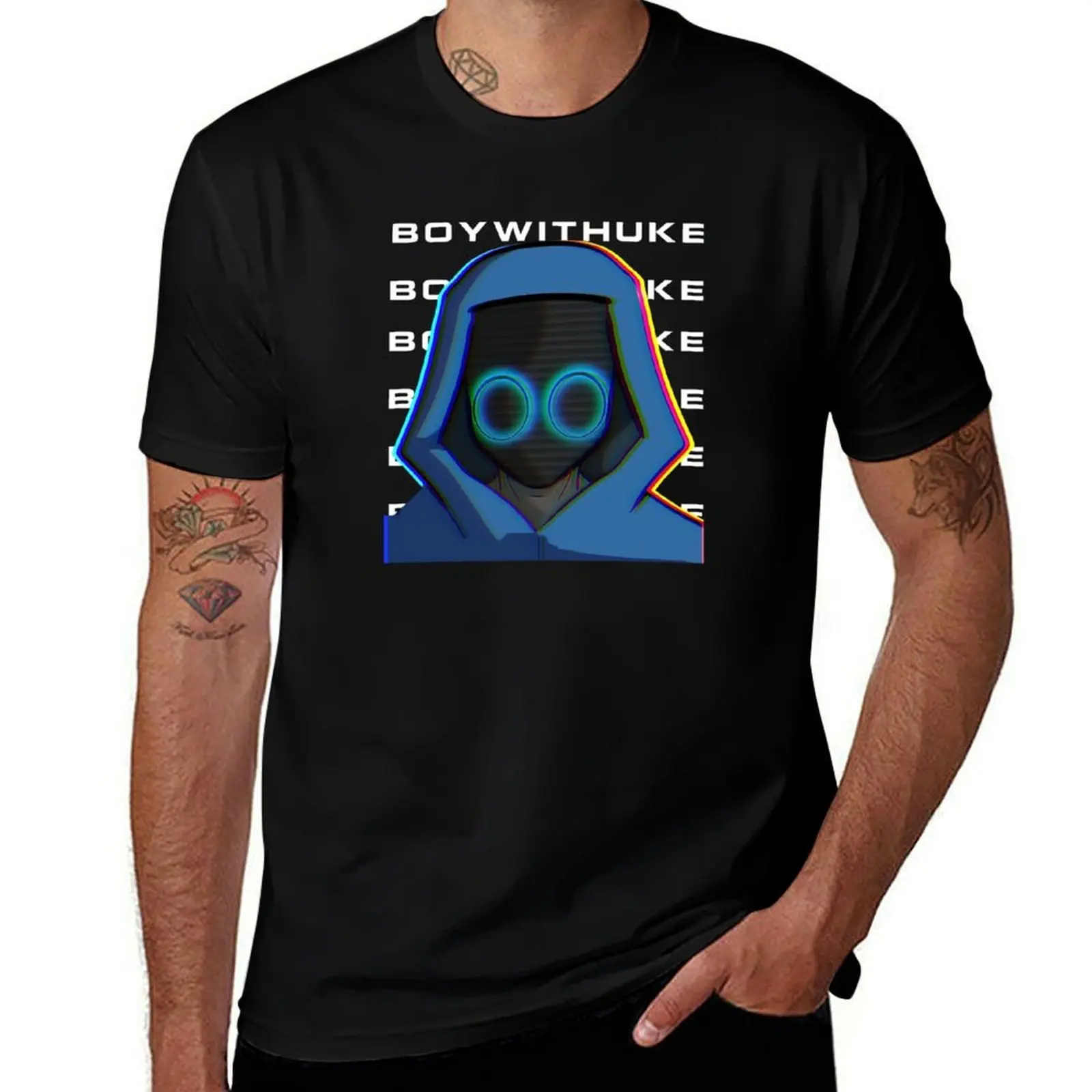 boywithuke T-Shirt Work Casual Loose Fit T-Shirt
