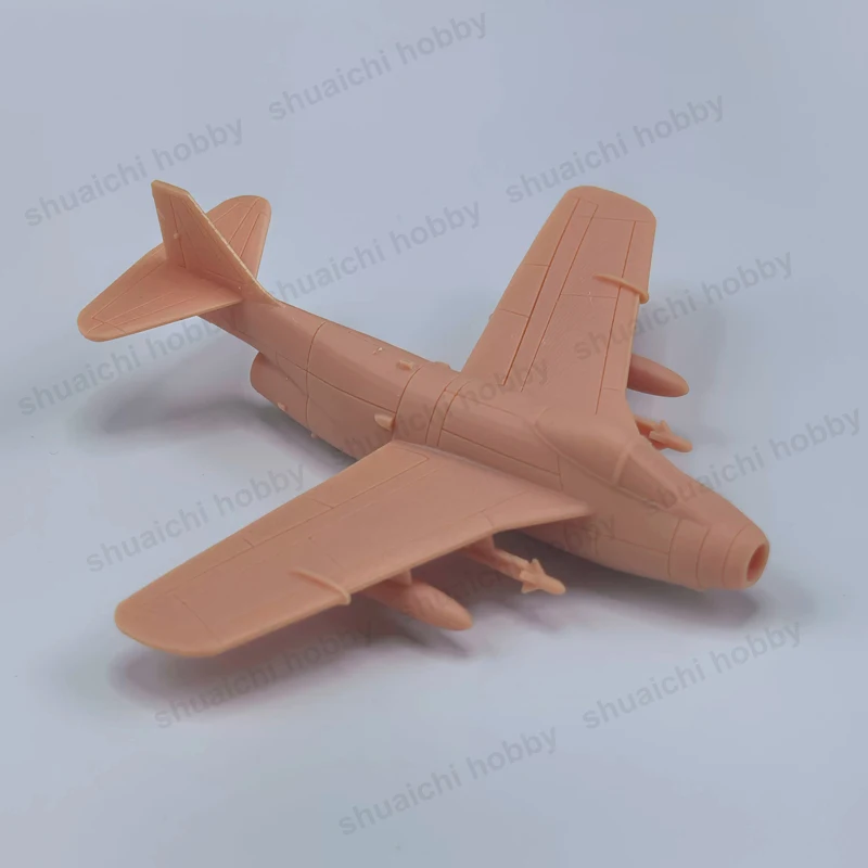 1PCS 1/144 1/350 Scale J-29F Tunnan Static Fighter Jet Model Simulated Aircraft 3D Printed Spare Parts for Diorama DIY Assembly
