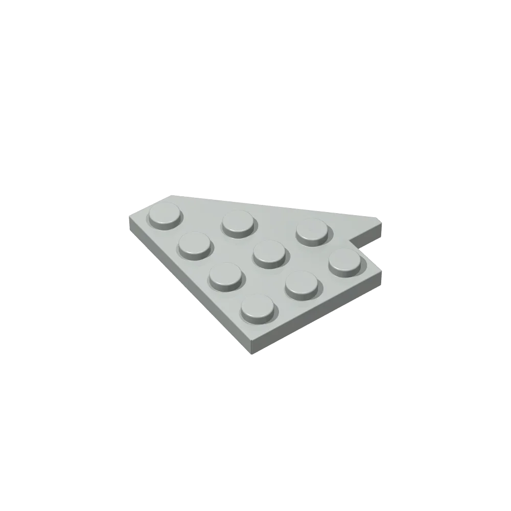

Building block 3935 MOC/DIY parts accessories 4x4 special shape beveled edge board (right) assembly toy