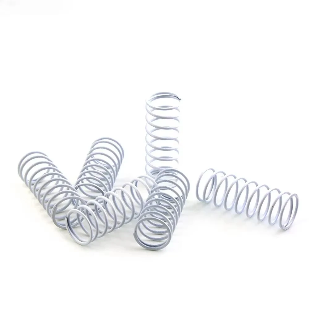 6Pcs Metal Shock Compression Springs 40x16mm for 1/10 Scale RC Cars Ideal Tamiya XV01 XV02 WR02 GF01 G601 TD4 TRF Upgrade Pa