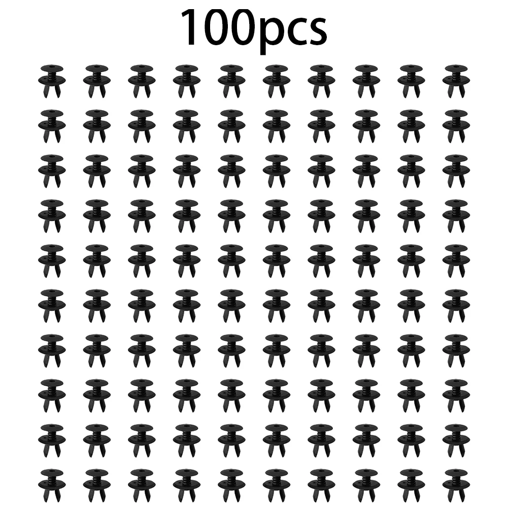 

100Pcs Car Fasteners 701867299 For Magotan For Golf Car Trunk For T4 For T5 Lining Buckle Fastener 9mm Holes Auto Fastener Clips