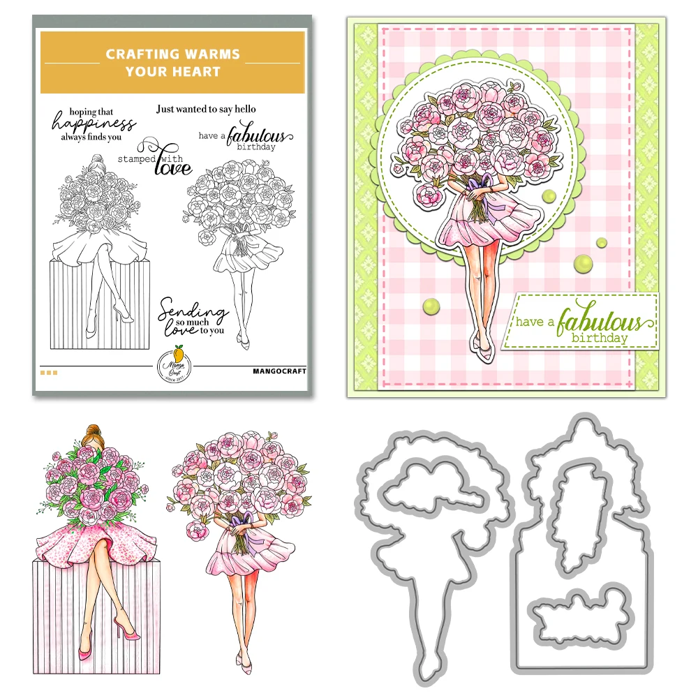 Mangocraft Women Flowers Lugga - Wedding Card Box 评论和价格
