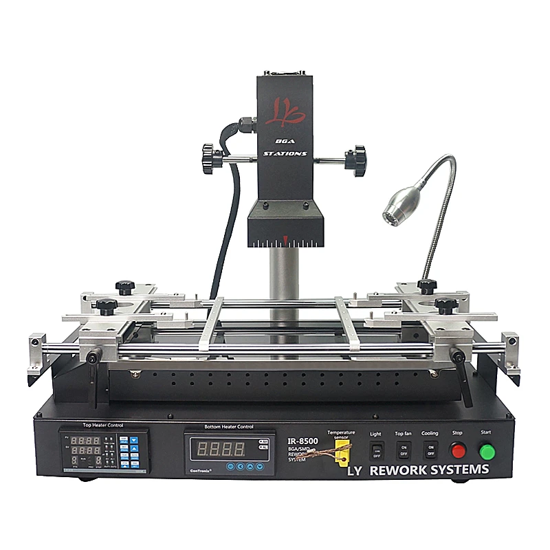 IR8500 BGA Rework Station Can Be Connected to a Computer 8 Constant Temperature Segments