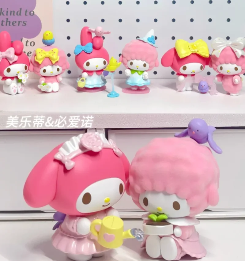 

Слепая коробка Sanrio My Melody My Melody Lamb Biai Nuo Bird Adventure подарок на день рождения лучшего друга Модельная фигурка
