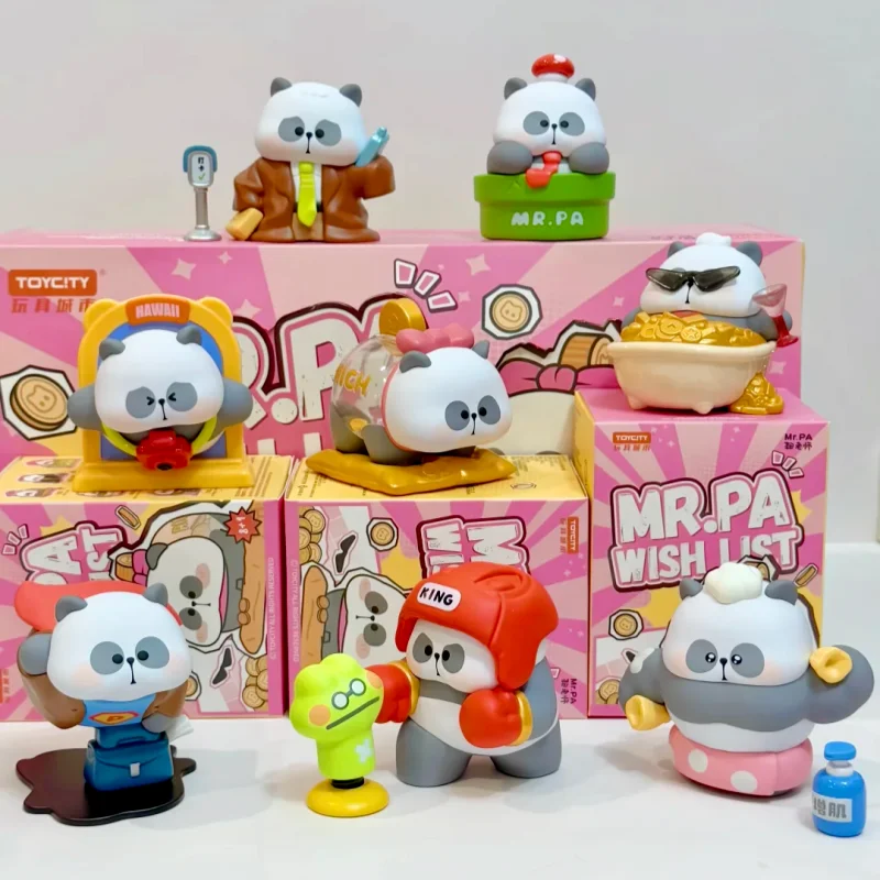 Officiële Ms.Pa Wish List Series Blind Box Trendy Collectible Beeldje Desktop Ornament Girl'S Gift Prachtig en interessant speelgoed