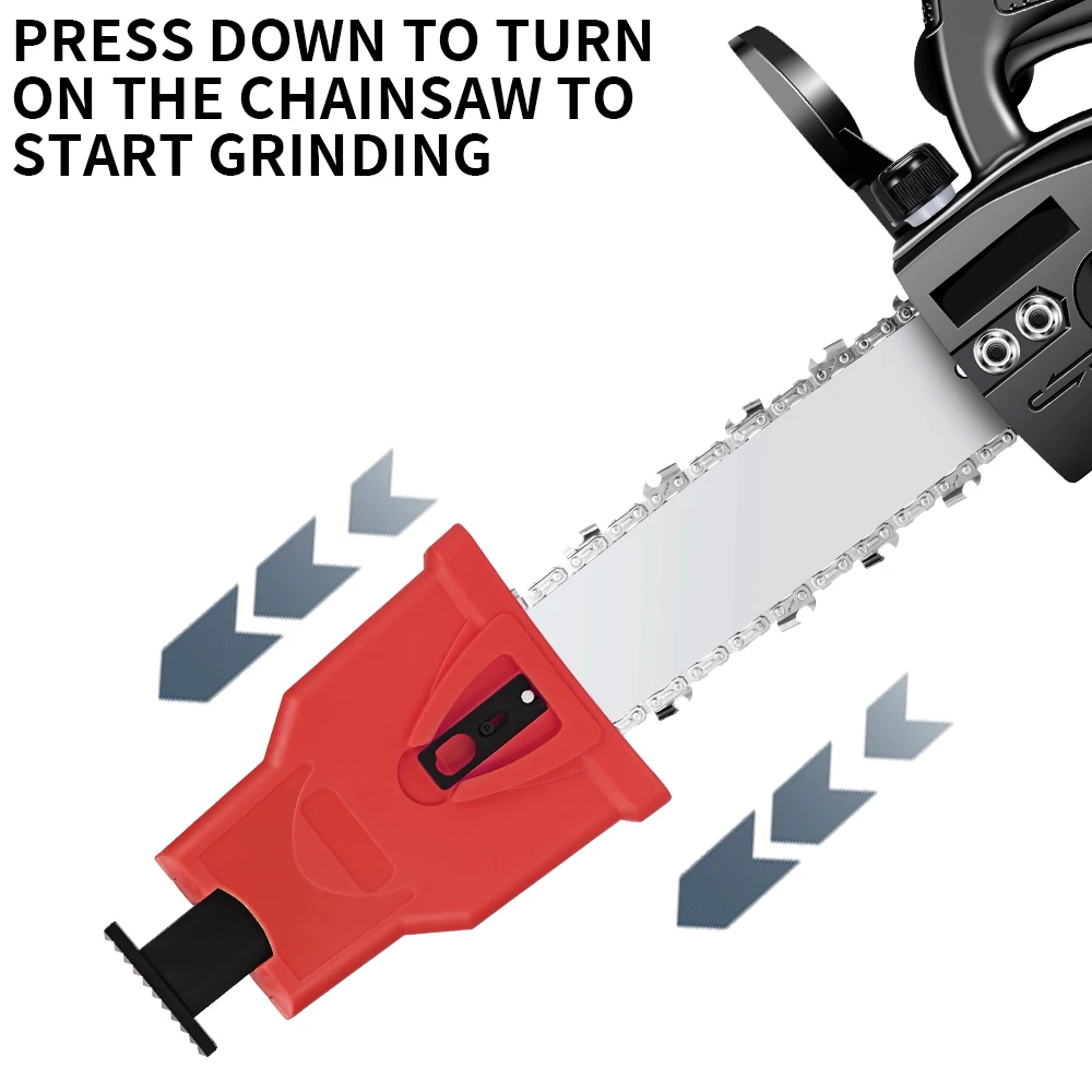 Portable Chainsaw Teeth Sharpener Quick Sharpening Tool Woodworking Cutting Saw Blade Special Chain Sharpener