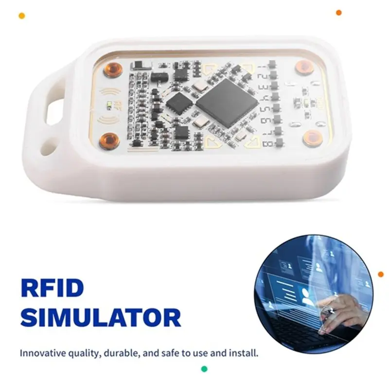[NEW A09R!】 Chameleon V3.0 RFID Smart Card Emulator Copyer With 1UID Keychain+ 1 CUID White Card ID IC 125Khz 13.56Mhz Card