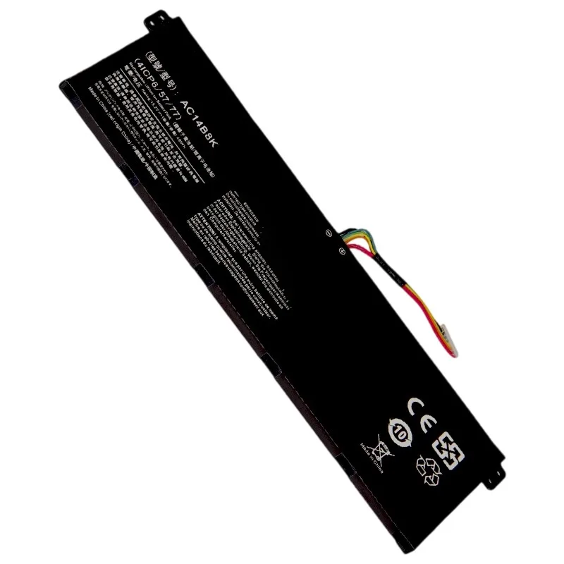 High-Quality AC14B8K 3220mAh 15.2V Laptop Battery for Acer TMP236 N17C4N17C1 AN515-51 MS2392 P238 Aspire V3‑371 R5‑471T AC14B3K