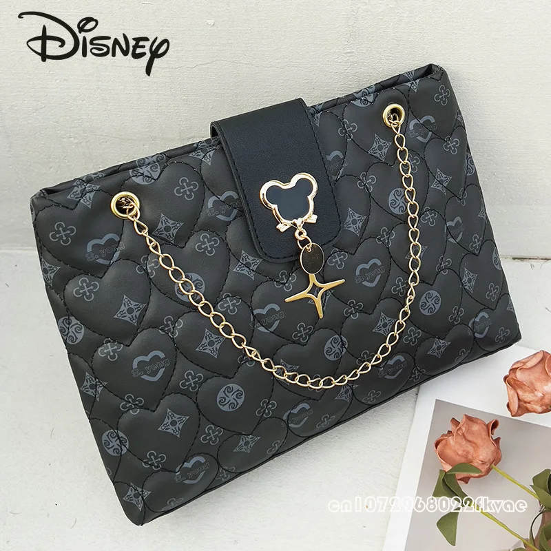 Disney Mickey neue Damen handtasche modische hochwertige Damen Umhängetasche Cartoon große Kapazität Pendler Damen Tasche