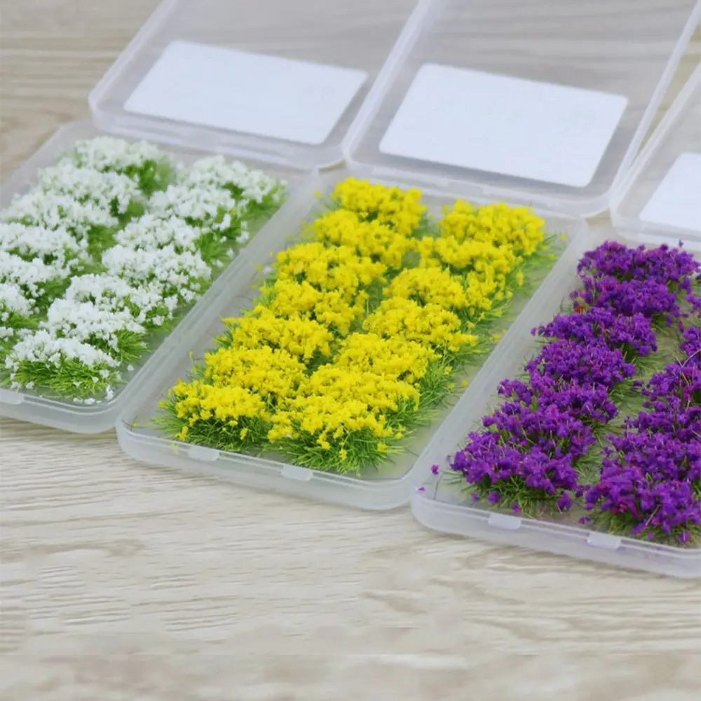 14 قطعة مادة يدوية مادة خارجية عش زهور نباتي نموذج بناء رملي #5