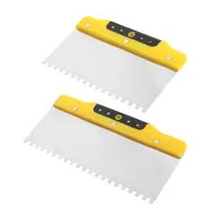 Gesso Trowel para Wall Building, acabamento Trowel, dente quadrado, concreto