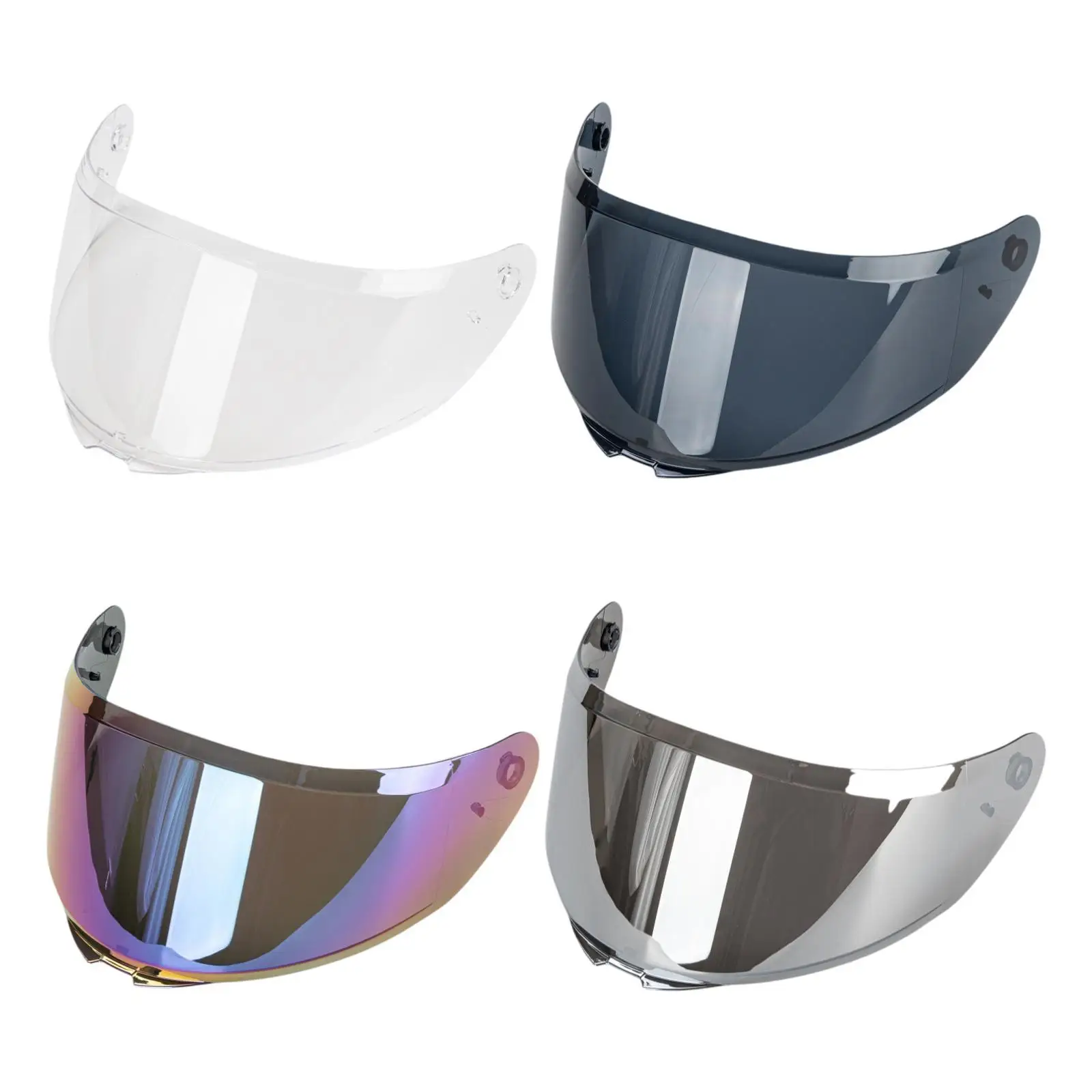 Helmet Visor Windproof Motorcycle Dustproof Wind Shield Helmet Lens Replace Part for AIS R1-619 LK-188 Fp-03 Accessories