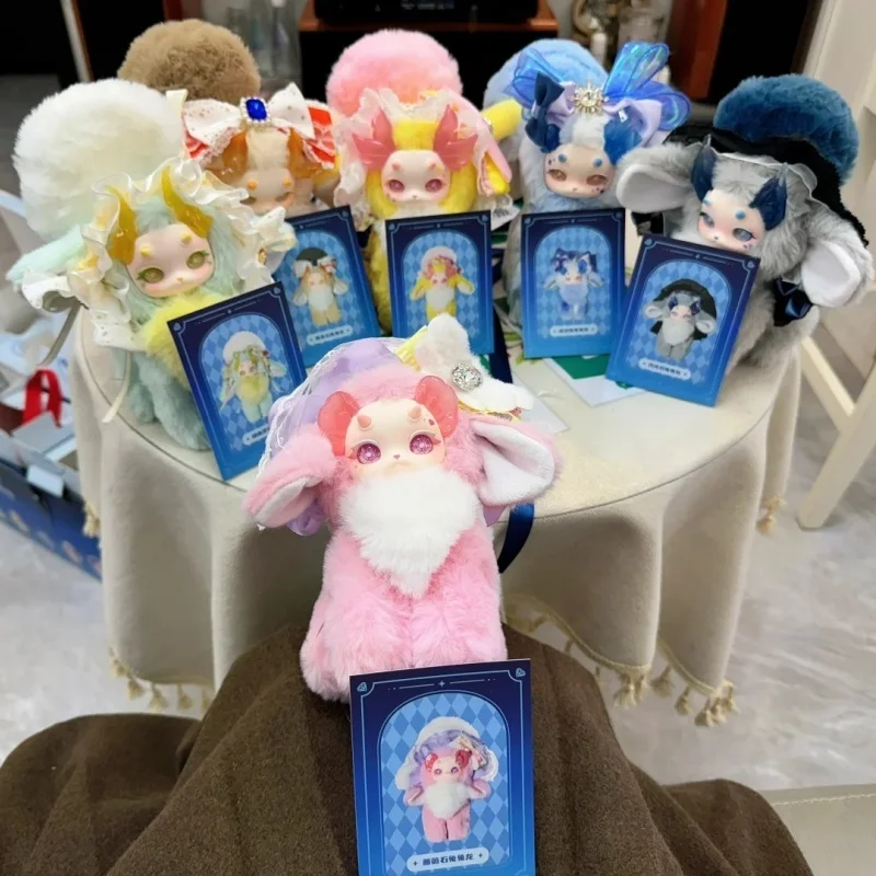 

New Arriva Tutulong V3 Fantasy Colorful Crystal Series Blind Box Kawaii Cat Rabbit Doll Collectible Trendy Toys Ornament Gift
