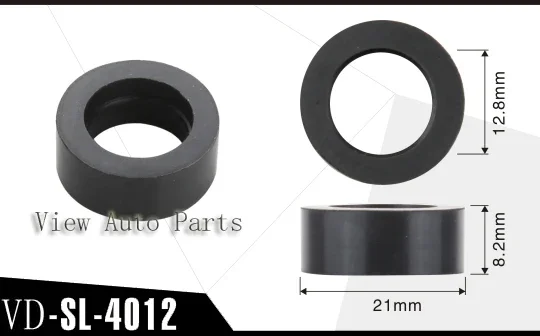 500pcs Fuel Injector Rubber Seals For Honda OBD1 Civic D16z6 JC585 92-95 Fuel Injector Repair Kits 2*12.8*8.2mm SL-4012