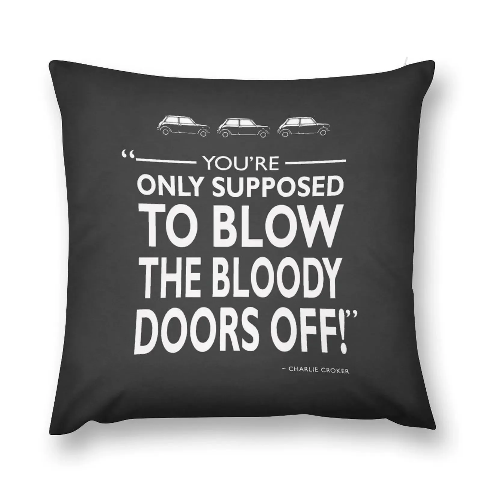 Blow The Bloody Doors Off Throw Pillow Decorative Cover For Living Room Decorative Cushions For Living Room pillow