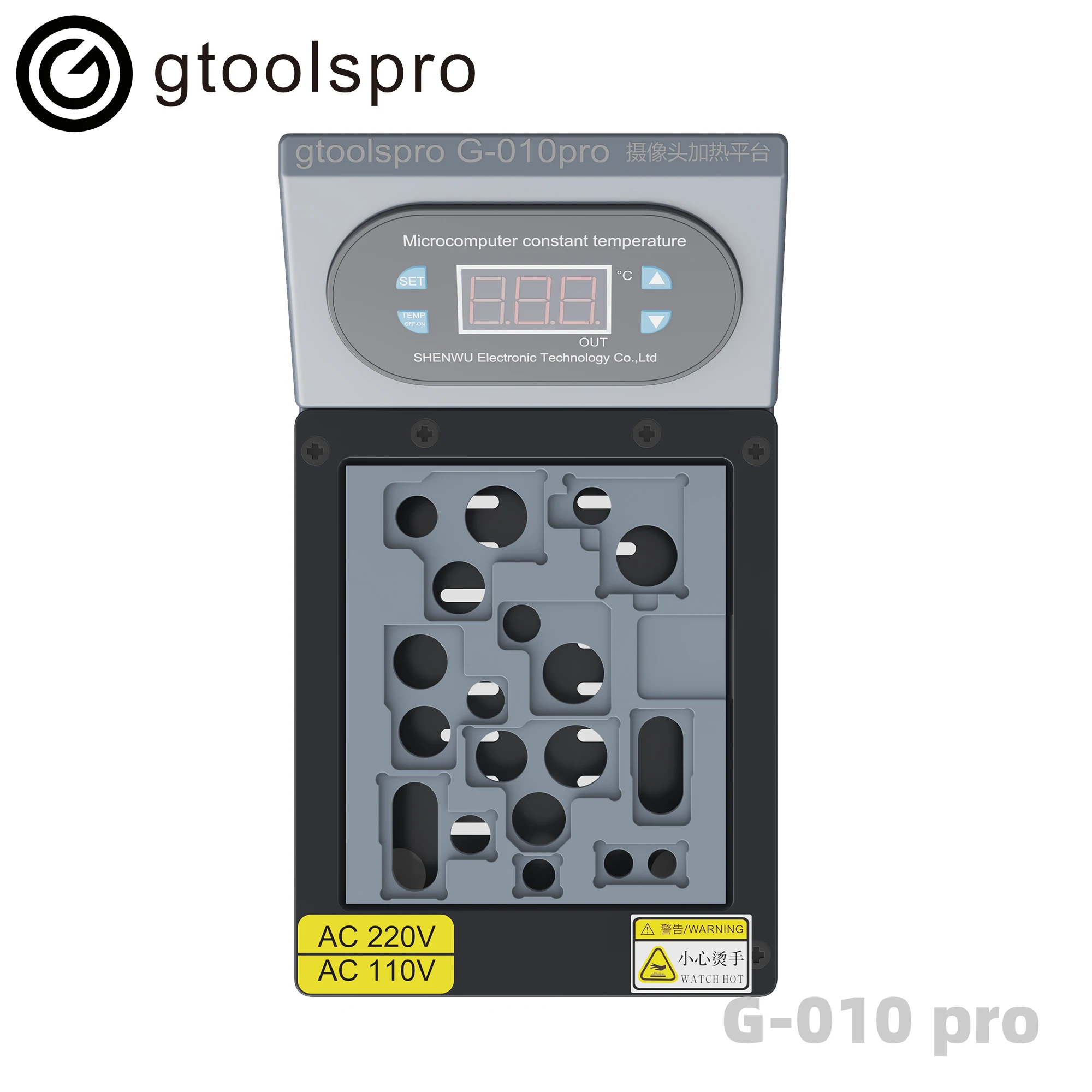 Gtoolspro G-010Pro Camera Heating Disassembly Platform For iPX/11/12/14/15 Pro Max Rear Camera Replacement Repair Tool