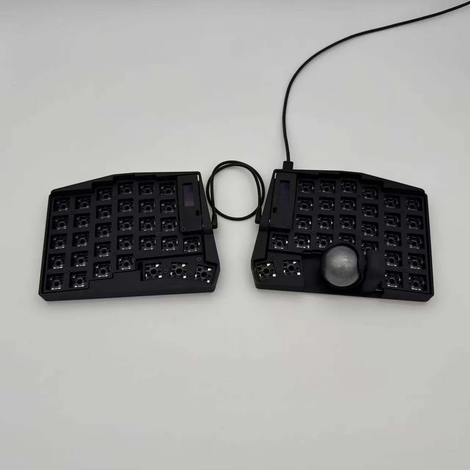 Keyball 39/44/61 分割キーボードキット、スクリーン付きトラック
