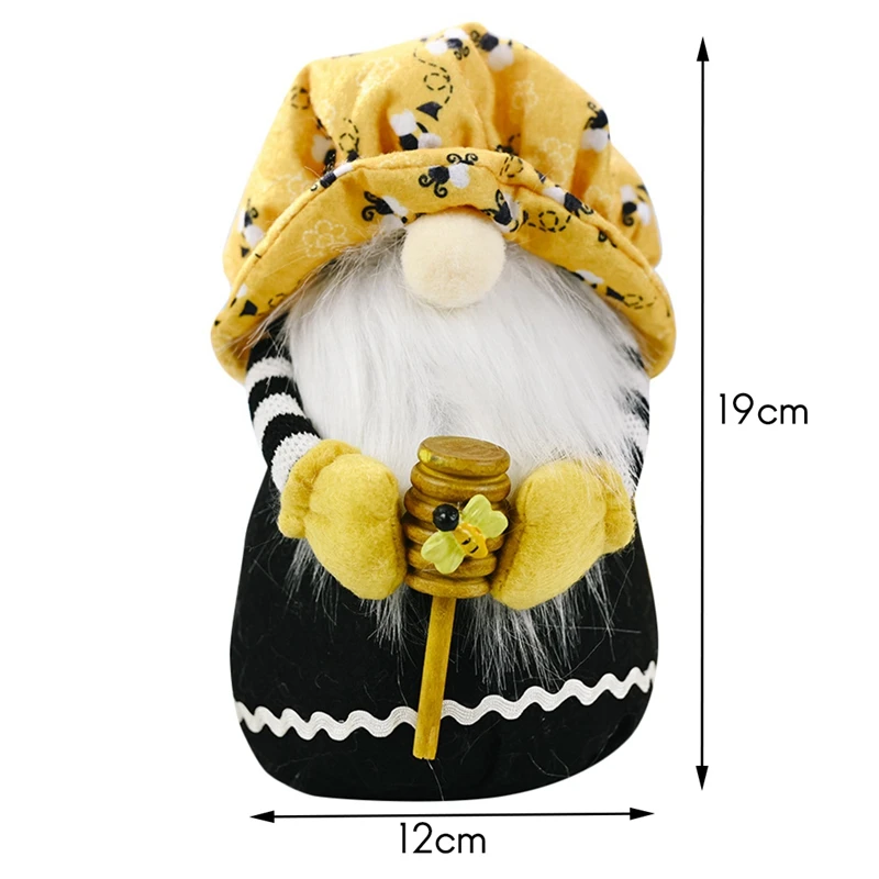 Bumble Bee Chef Gnome World Bee Day , Swedish Honey Elf Home Decor