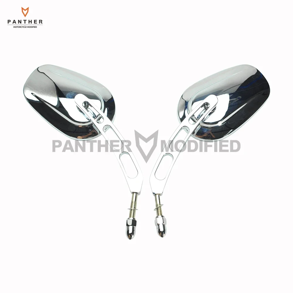 

Chrome Motorcycle Mirror Moto Rear View Mirrors Hollow styling case for Harley Touring Road King Glide VRSCAW V-ROD 883 1200