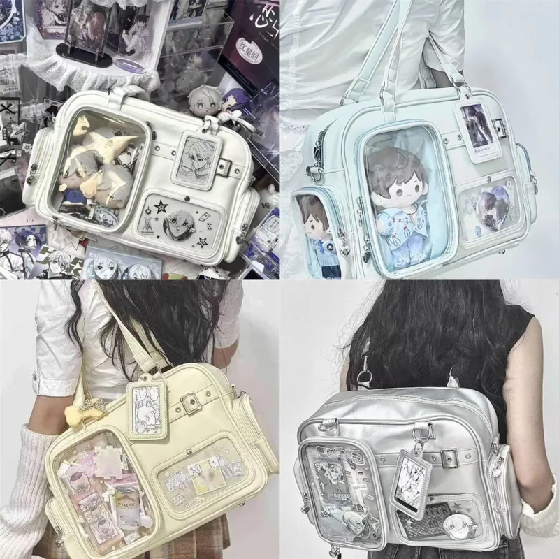 

Y2K Star Fan Tote Bag Itabag Girl Concert Light Board Itabag Backpacks Crossbody Shoulder Bag Students High Capacity Girls New