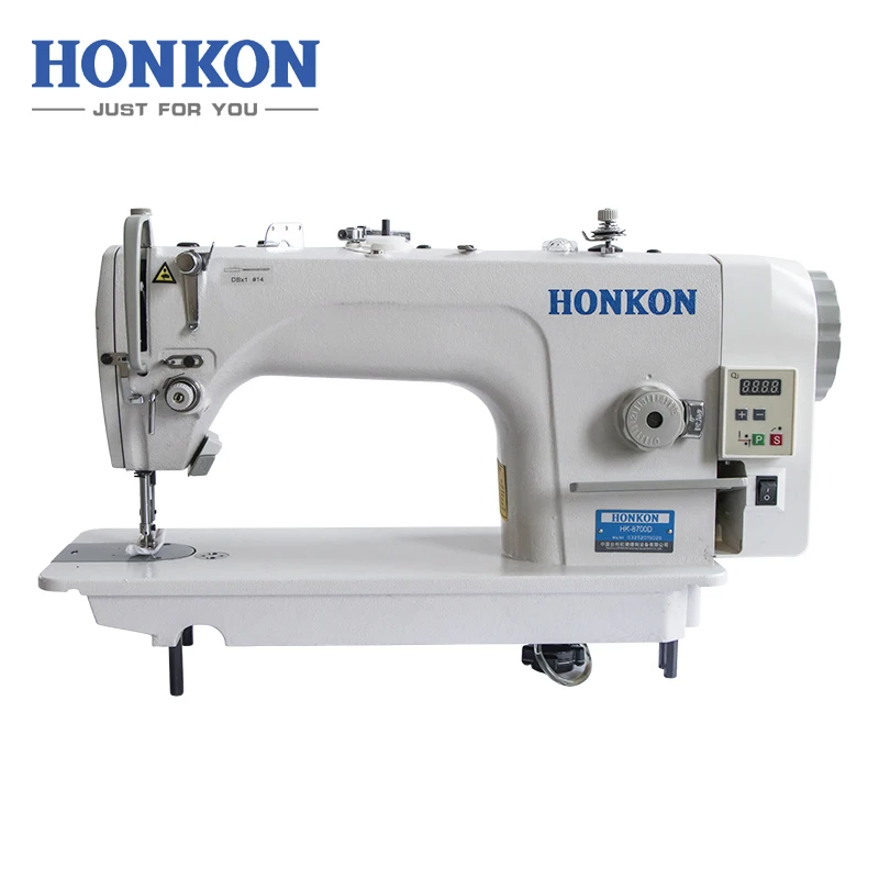 

HK 8700D HIGH SPEED INTEGRATED DIRECT DRIVE LOCKSTITCH SEWING MACHINE