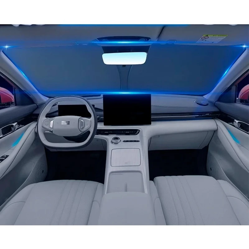 For Geely EX5 Galaxy E5 2024 2025 2026 Car Foldable Car Sun Visor Front Windshield Sunshade Heat Insulation Accessories