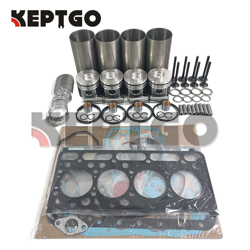 Overhaul Rebuild Kit For Kubota V2003 V2003T V2003E Bobcat 337D 341D excavator 1G770-2111