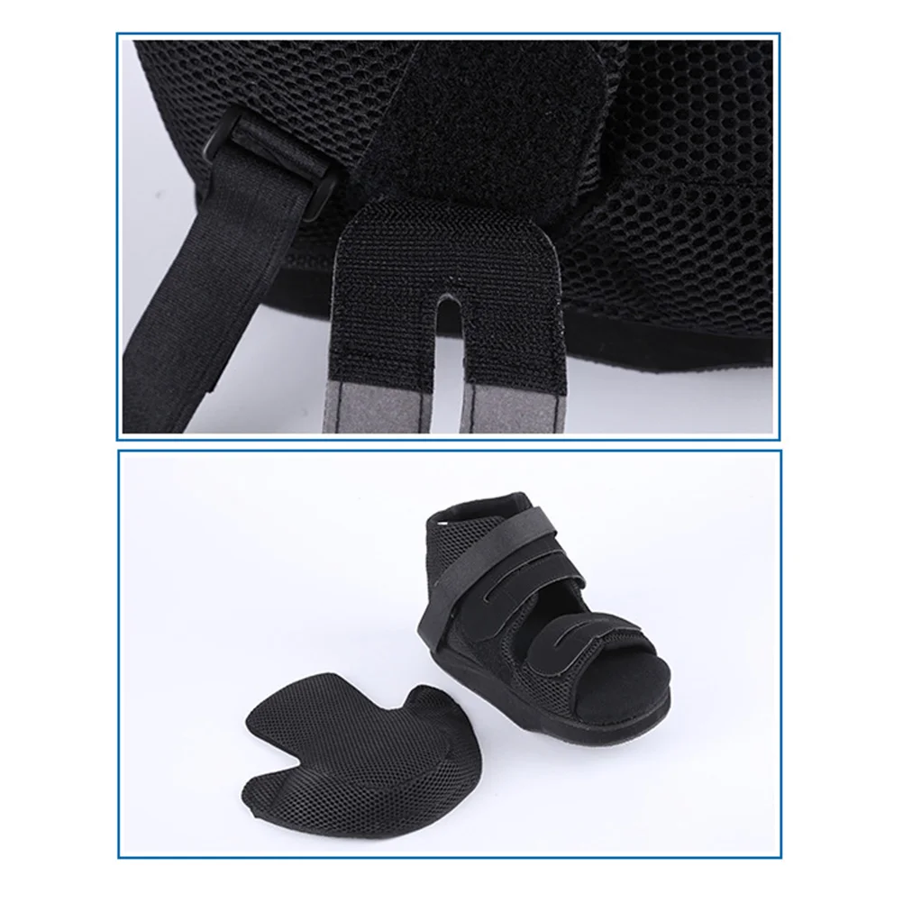 

Foot Decompression Shoe Postoperative Walking Boot Adjustable For Broken Toe Stable Ankle Support Size Care Tool