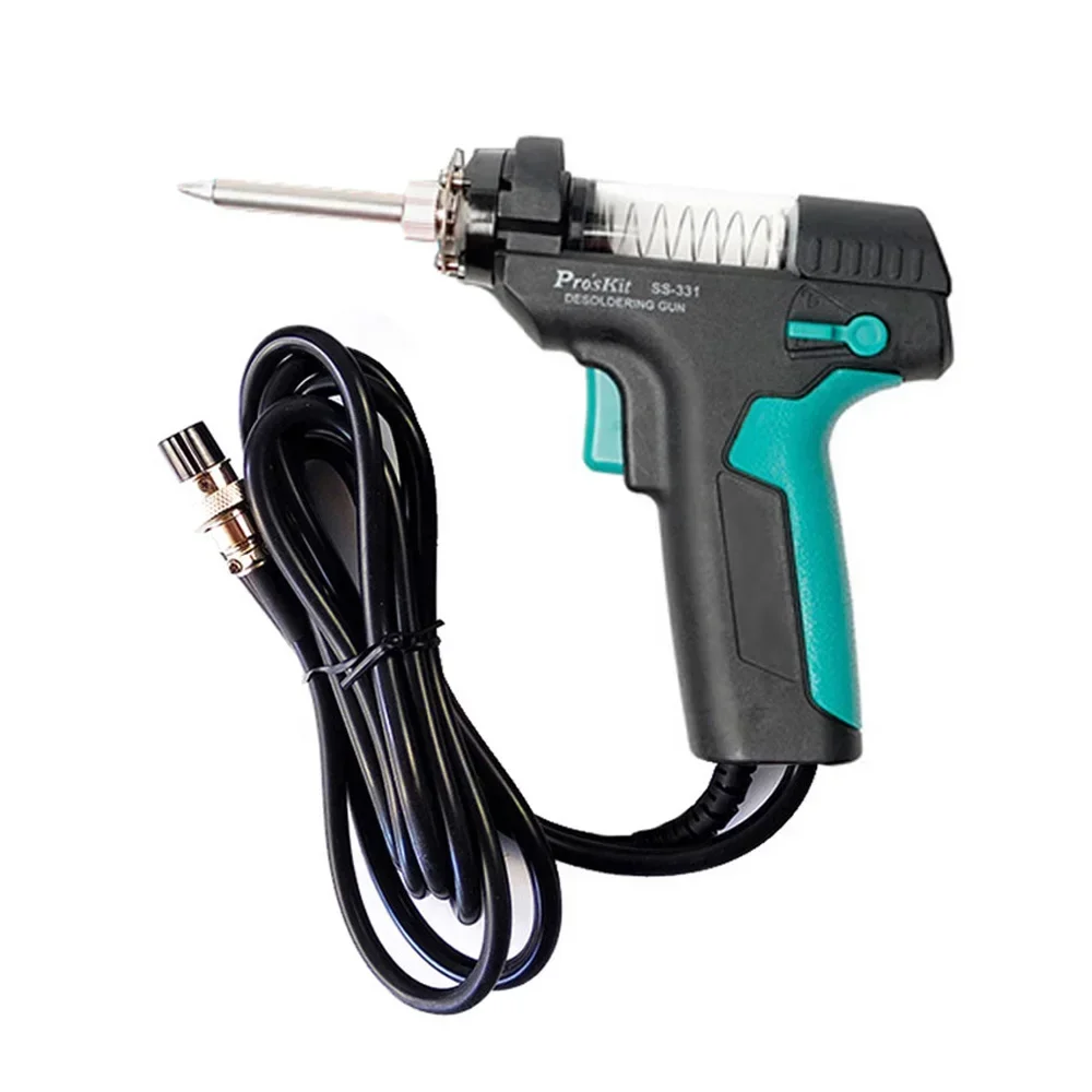 

Pro'sKit SS-331H Absorb Gun Electric Desoldering Station Tin Gun Suction Tin Pump Accessories Suction Desoldering Gun Handle