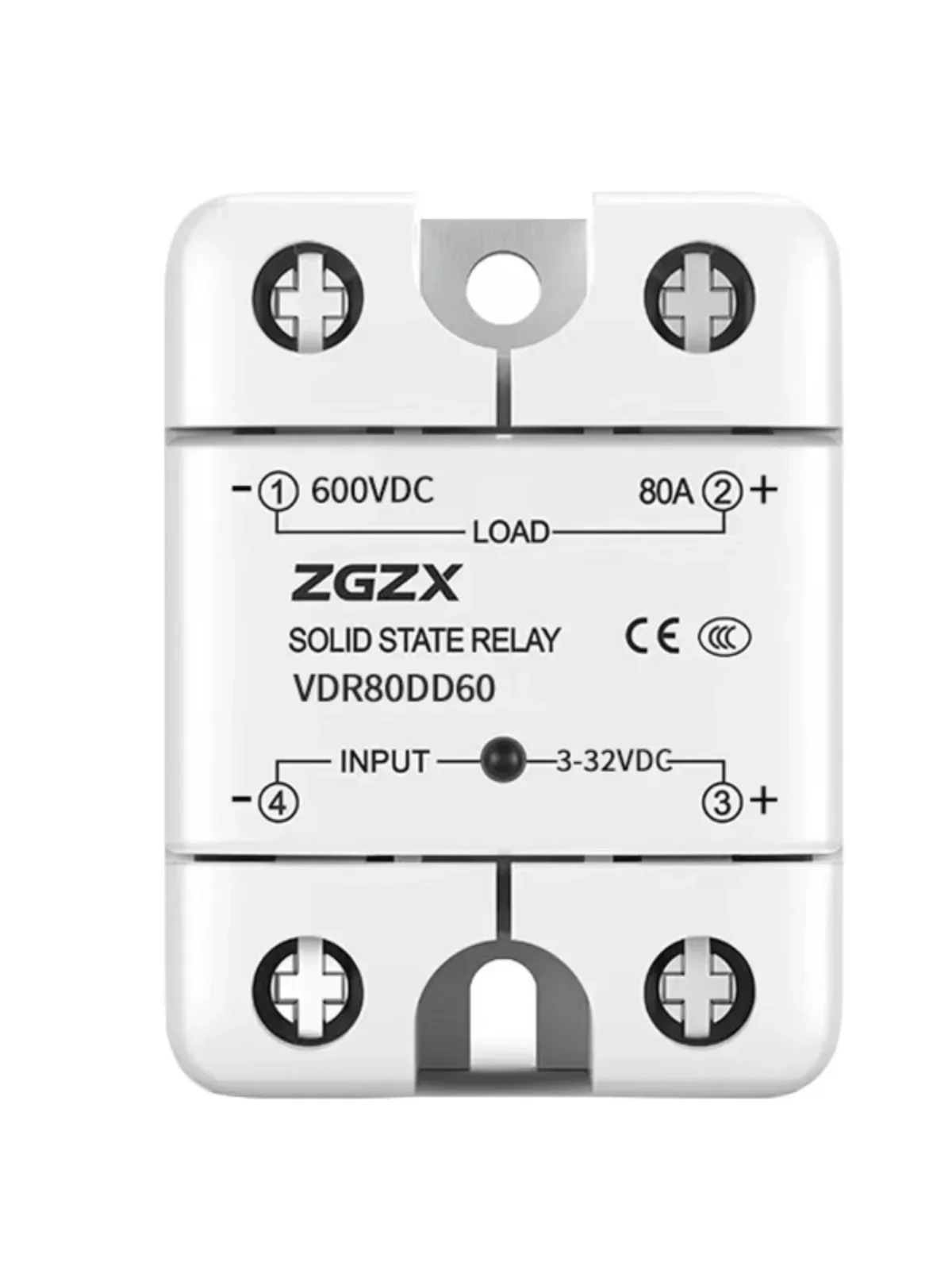 600V DC Solid State Relay 220v600V DC Control DC DD40A60A80A Control 3V32V