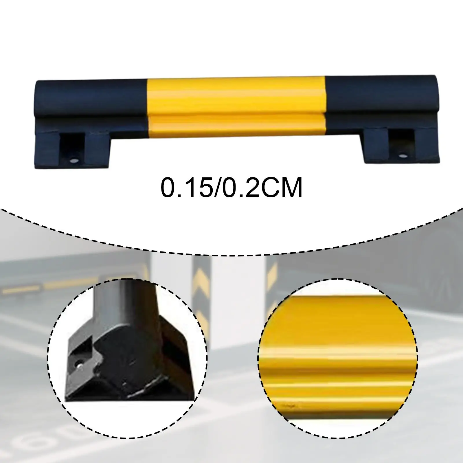 

Стопор для парковки шин, сверхмощный, простой в установке, высокая видимость, для автомобилей, автофургонов,