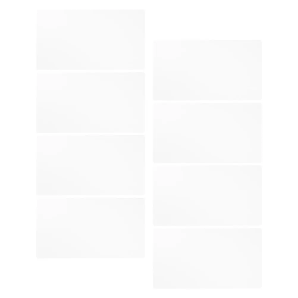 

8Pcs Transparent PVC Drawing Board 3D Printing Mat Portable Clear Stencil Sheets for DIY Painting Tracing 3D Pen Tools
