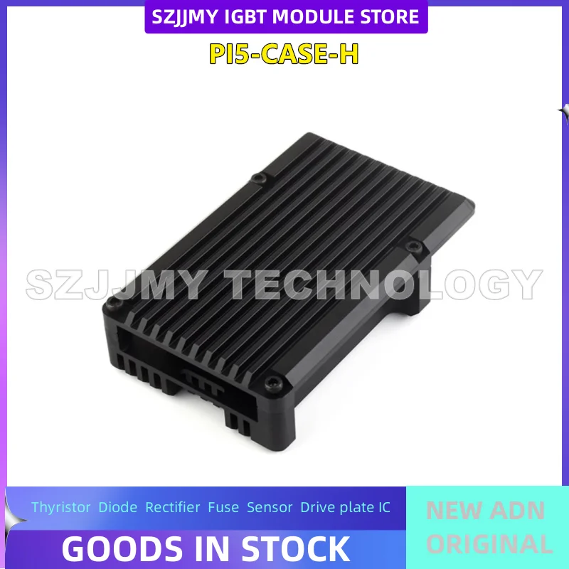 Raspberry Pi 5th generation aluminum alloy heat dissipation metal shell radial blower with fan  NEW ORIGINAL IN STOCK