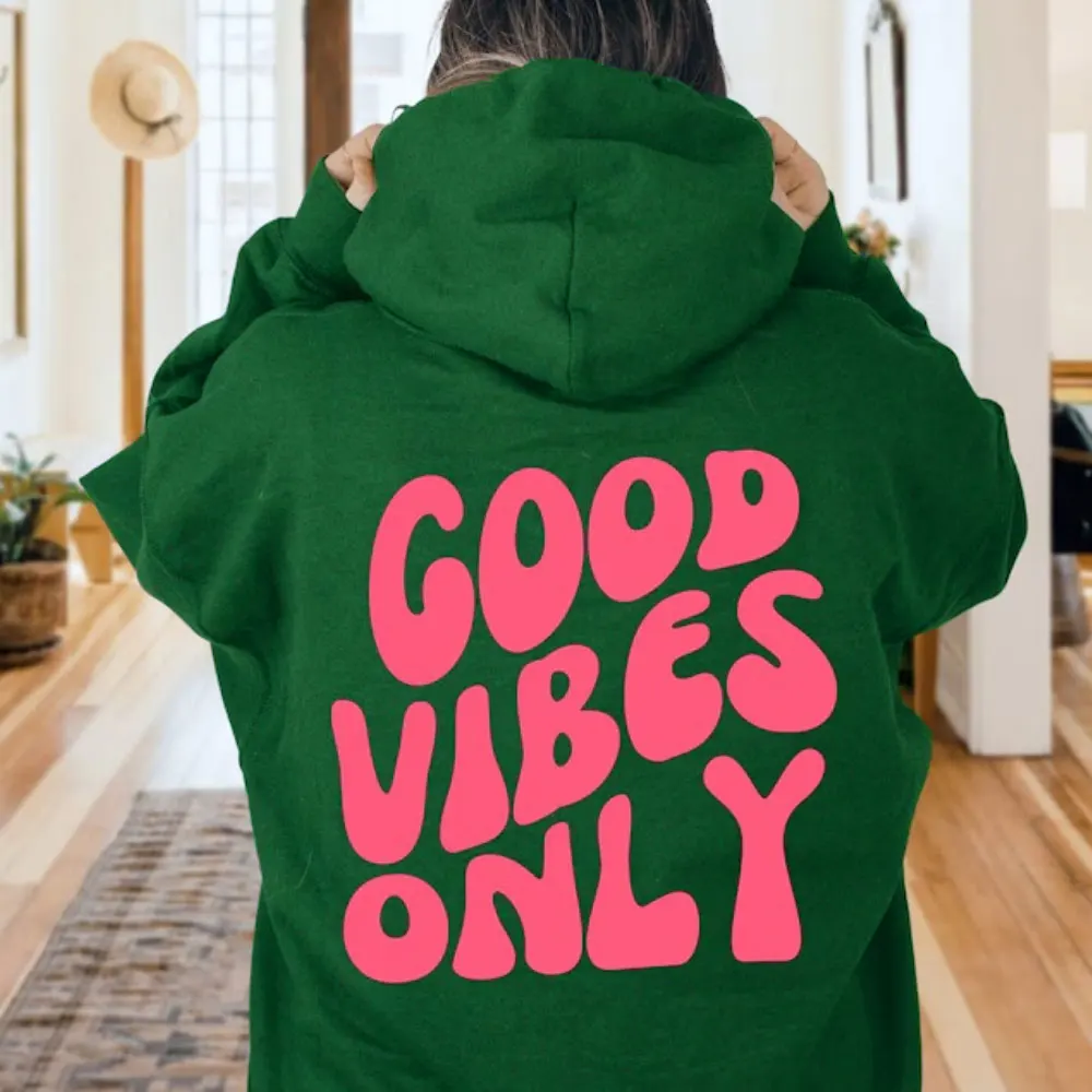 เสื้อฮู้ดดี้ลายข้อความตลกๆ ปี 2026  แนวเท่ๆ  ใส่สบายๆ  ให้ความรู้สึกผ่อนคลาย  พร้อมข้อความสร้างแรงบันดาลใจ  ใส่แล้วดูดีมีความเมตตา