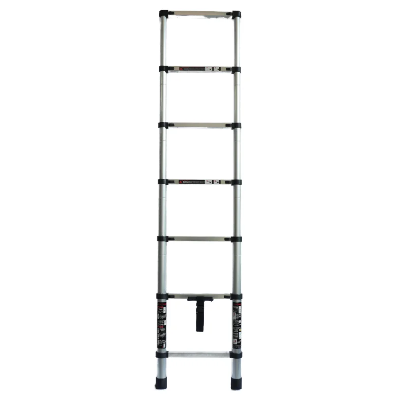 4.6 Meter Telescopic Aluminum Ladder 12-Step Multifunctional and Scalable Design for Home Use