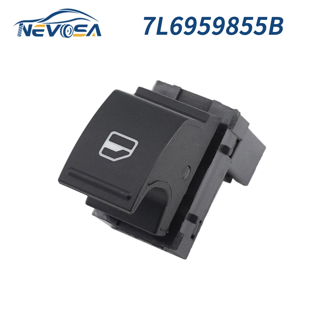 NEVOSA 7L6959855B Car Window Lifter Control Single Switch For VW Golf MK5 6 Jetta Passat B6 Amarok 5J0959855 1K0959855 5JD959855