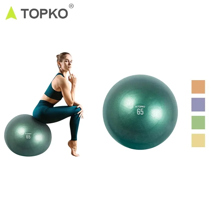 YTYIN TOPKO 65cm Weight 1000g Exercise Yoga Ball Fitness Pregnant Women Balance Exercise PVC Yoga Ball
