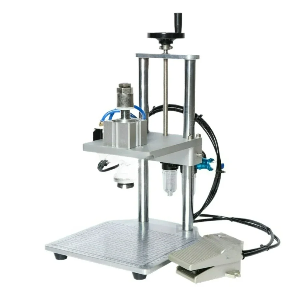 

Pneumatic capping oral liquid penicillin antibiotic bottle cap aluminum plastic glass bottle capping machine capping machine