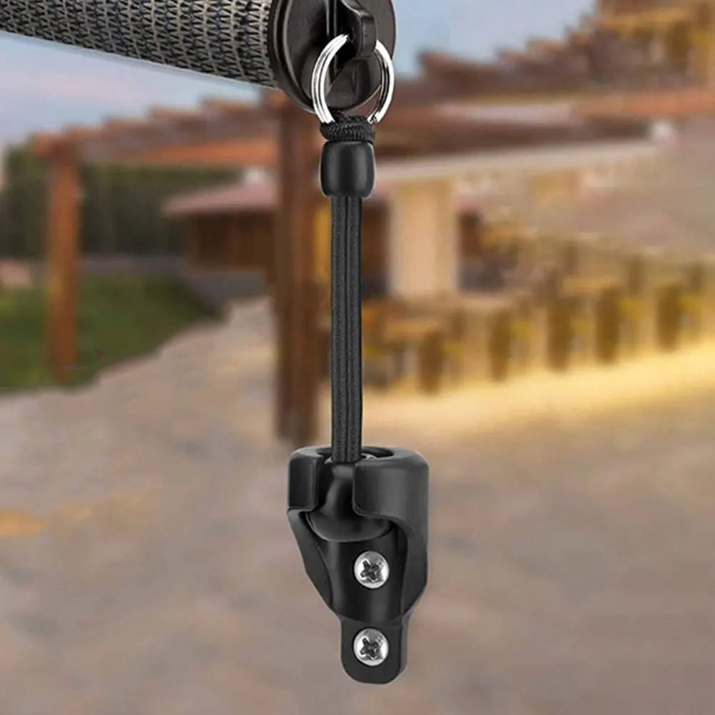 

Windproof Elastic Ball Rope Blind Fitting Outdoor Roller Shutter Bungee Accessory Plastic Curtain Cord Lock Black Replacement
