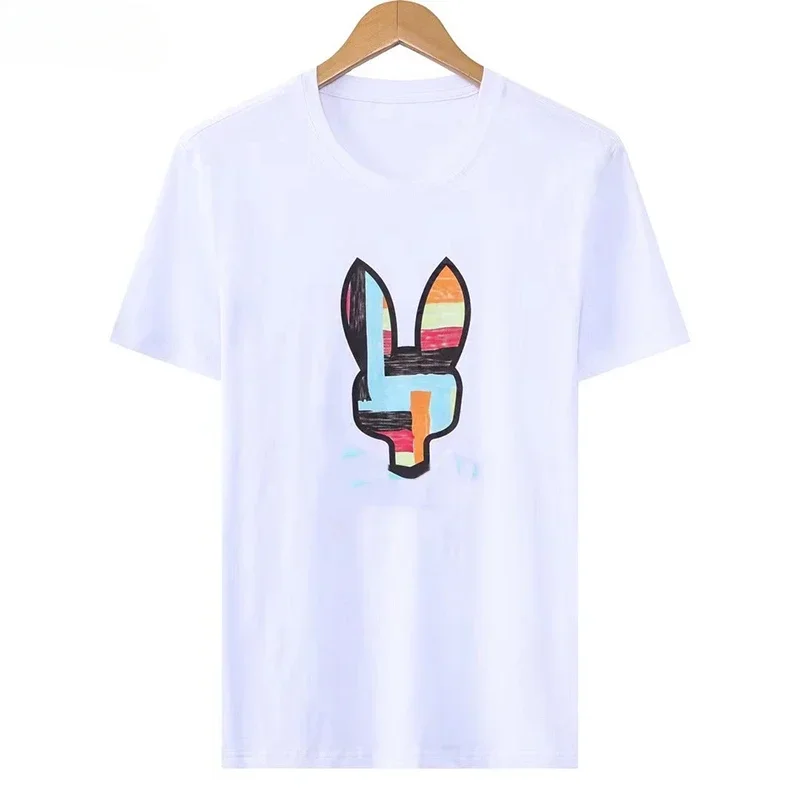 Summer Casual Psycho Rabbit Printed T Shirt Mens Womens Design Multi Style Men Shirt Fashion Tshirt Couple Short Sleeve Man Top