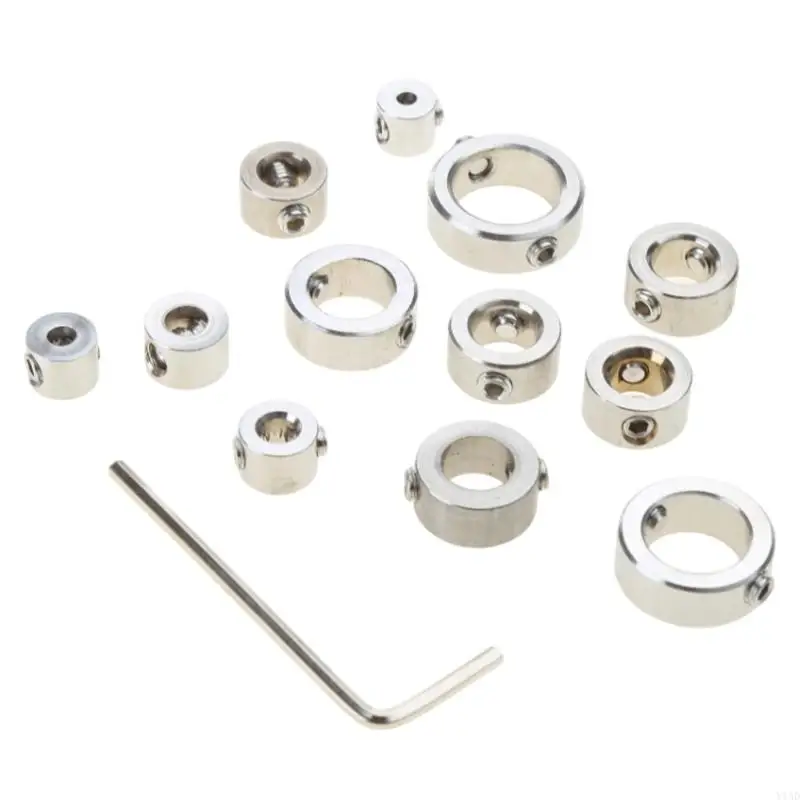 Y1ad broad carpintería broca 3-16 mm profundidad del eje parada collares colección anillo taladro