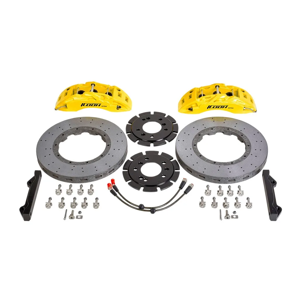 High Quality IC7 Carbon Ceramic Disc Front 405X32 6-piston brake caliper kit fits for BMW 8 Series Coupe Coupe (G14) 2018+